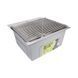 Сушарка на кухонну мийку Lidz Acsis LA01 Gray, кругла основа, для посуду 440х320 мм LDACSLA01GRA49779 3056333829 фото 5