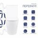 Унитаз-компакт Qtap Stork безободковый с сиденьем Soft-close QT15222179W SD00036226 фото 11