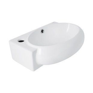 Раковина Qtap Leo 430x290x140 White QT11115011LWN 2302881078 фото