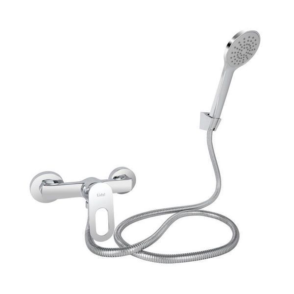 Змішувач для душу Lidz Latwa 010 (з душовим гарнітуром) (k40) LDLAT010CRM45416 Chrome SD00051540 фото