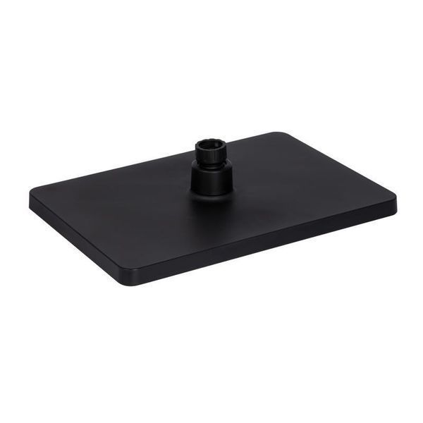 Лійка для верхнього душу Qtap Hlavova 280x280 мм прямокутна QTHLA107BLM45947 Black Matt 2262497169 фото