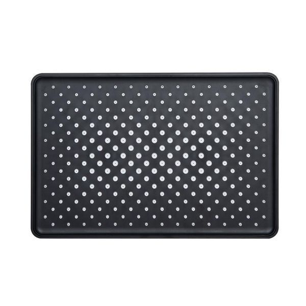 Лійка для верхнього душу Qtap Hlavova 280x280 мм прямокутна QTHLA107BLM45947 Black Matt 2262497169 фото