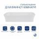 Раковина накладна Qtap Virgo N прямокутна без донного клапана WHITE QT18116308W 2425525659 фото 3