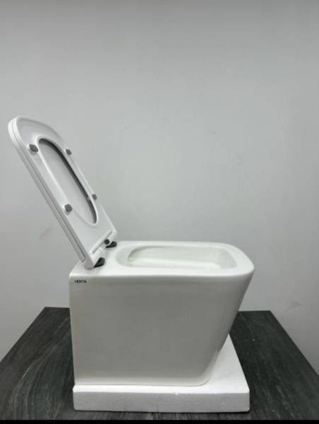Комплект 5в1: Инсталляция Koller pool +Безободковый Подвесной унитаз Venta Flow Rimless + Белая клавиша 2771071263 фото