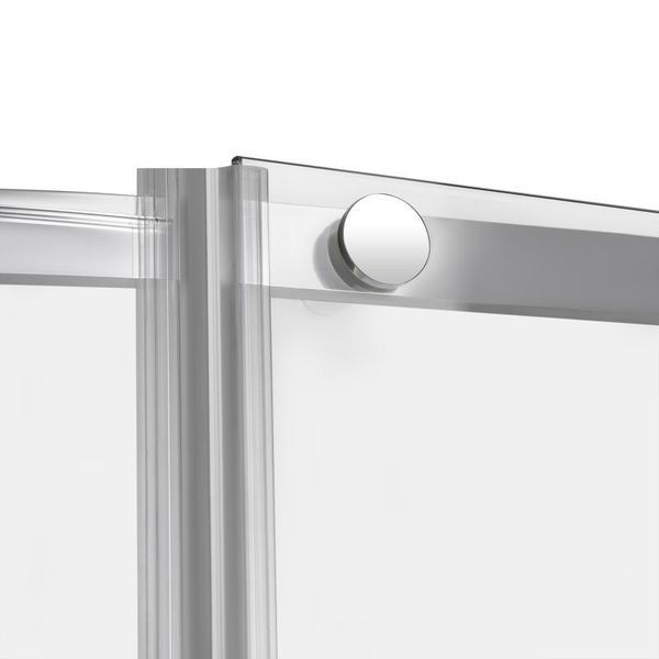 Душевая кабина Qtap Virgo CRM1099AC8 90х90 см, стекло Clear 8 мм без поддона. SD00039716 фото