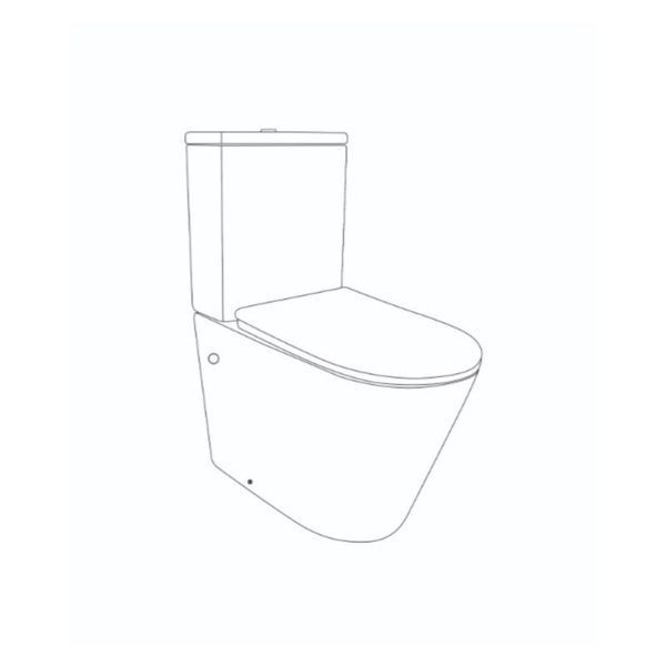 Унітаз підлоговий Qtap Swan Ultra Quiet з сидінням Soft-close 640x360x835 мм QT16222182TW White 2432148718 фото