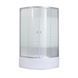 Душова кабіна Lidz Wieza SC80x80.SAT.MID.L, скло Linie 4 мм SD00045612 фото 1