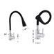 Змішувач для кухні Lidz Aria 015F31 з гнучким виливом (k35) LDARI015F31BNK31872 Black / Nickel 2333998874 фото 2