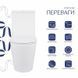 Унітаз підлоговий Qtap Swan Ultra Quiet з сидінням Soft-close 640x360x835 мм QT16222182TW White 2432148718 фото 4