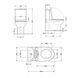 Унітаз підлоговий Qtap Swan Ultra Quiet з сидінням Soft-close 640x360x835 мм QT16222182TW White 2432148718 фото 3