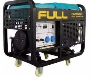 Дизельный генератор Full FDL16500SE (12 кВт) &mdash; мощный и надежный источник электроэнергии для дома, дачи, строительных площадок и аварийного питания. Мощность 12 кВт позволяет одновременно обеспечивать электроэнергией бытовую технику, освещение, инструмент 2830527210 фото