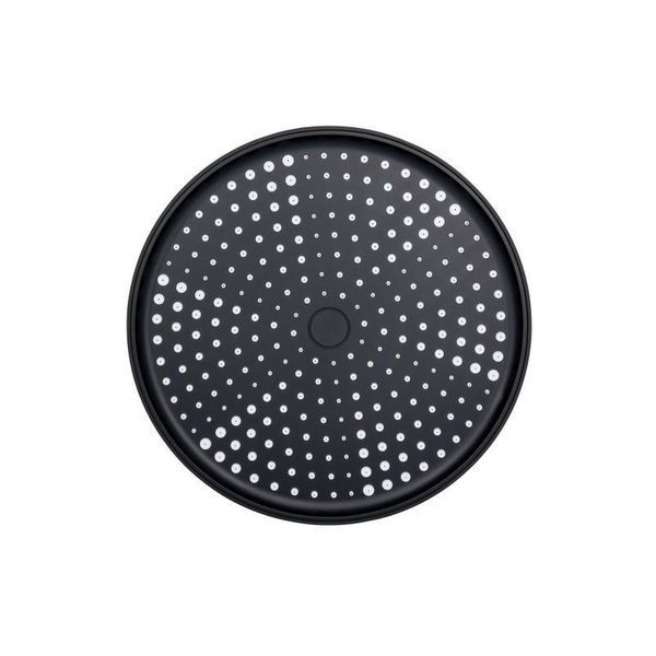 Лійка для верхнього душу Qtap Hlavova D 250 мм округла QTHLA107BLM45949 Black Matt 2262497171 фото