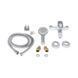 Змішувач для ванни Lidz Latwa 006 (з душовим гарнітуром) (k35) LDLAT006WHI45424 White SD00051548 фото 8