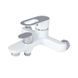 Змішувач для ванни Lidz Latwa 006 (з душовим гарнітуром) (k35) LDLAT006WHI45424 White SD00051548 фото 6