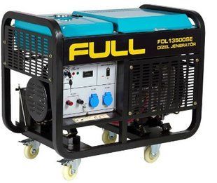 Дизельный генератор Full FDL13500SE (10 кВт) &mdash; мощный и надежный источник электроэнергии для дома, дачи, строительных площадок и аварийного питания. Мощность 10 кВт позволяет одновременно обеспечивать электроэнергией бытовую технику, освещение, электроинс 2830530579 фото