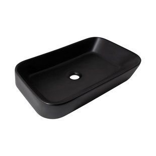 Раковина-чаша Qtap Scorpio 550х390х120 Matt black QT14112243MBN 2359814585 фото