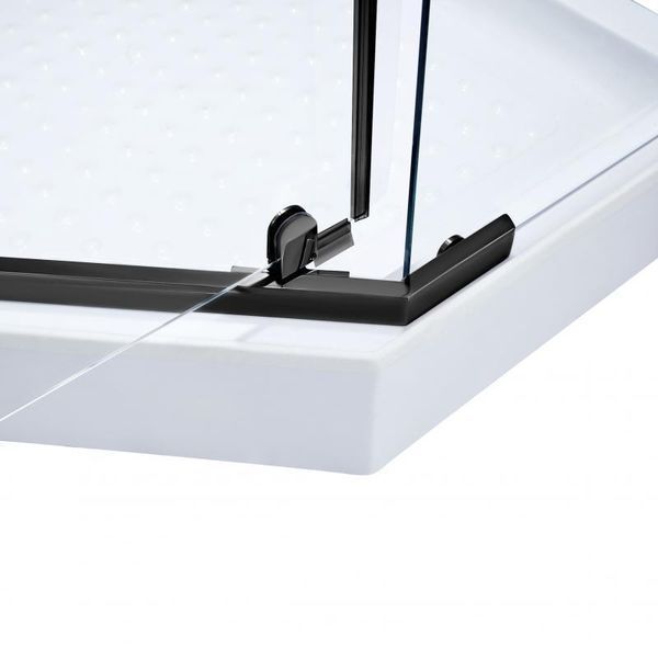 Душевая кабина Lidz Dozorca SC90x90.BLA.LOW.TR, стекло прозрачное 6 мм SD00045614 фото