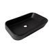 Раковина-чаша Qtap Scorpio 550х390х120 Matt black QT14112243MBN 2359814585 фото 1