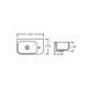 Раковина Qtap Tern 450х260х155 White QT17115117RWN 2302881081 фото 2