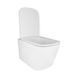 Унітаз підвісний Qtap Crow безобідковий з сідінням Soft-close QT05335171W SD00051248 фото 4