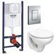 Комплект 5в1: Инсталляция Grohe Rapid +Подвесной унитаз Kolo Idol+ клавиша хром GV I1 фото 7