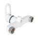 Змішувач для душу Lidz Latwa 010 (з душовим гарнітуром) (k40) LDLAT010WHI45426 White SD00051550 фото 5
