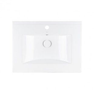 Раковина Qtap Albatross 600х460х180 White с донным клапаном QT01113060CW SD00032979 фото