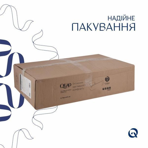 Раковина-чаша Qtap Dove 625х415х150 White QT06113077WN 2302881083 фото