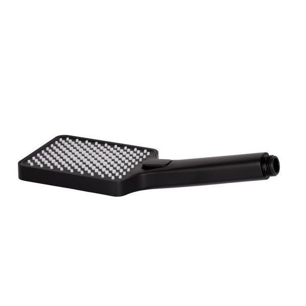 Лійка для ручного душу Qtap Rucni 140x95 мм прямокутна QTRUC125BLM45959 Black Matt 2262497174 фото