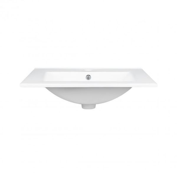 Раковина Qtap Albatross 600х460х180 White с донным клапаном QT01113060CW SD00032979 фото