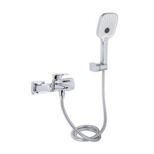 Змішувач для ванни Qtap Tern (c душевым гарнитуром) QTTER259CRM47586 Chrome 2591572271 фото