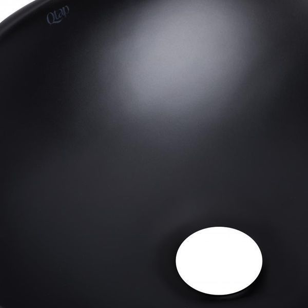 Раковина-чаша Qtap Dove 410х335х145 Matt black QT063078MBMBN 2302881085 фото