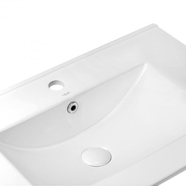 Раковина Qtap Albatross 700х460х180 White с донным клапаном QT01113070CW SD00032980 фото