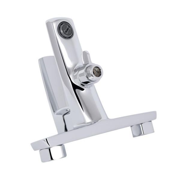 Змішувач для ванни Qtap Tern (c душевым гарнитуром) QTTER259CRM47586 Chrome 2591572271 фото
