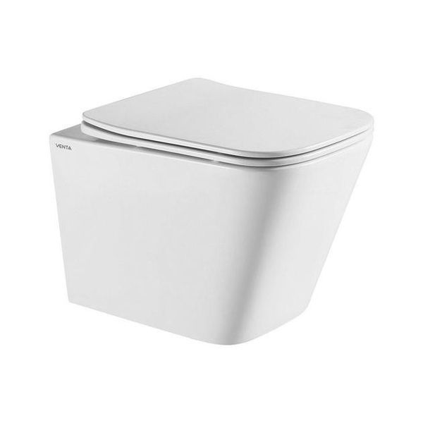 Комплект 5в1: инсталляция Geberit DUOFIX PRO+Унитаз KUBIK с сиденьем Slim Duroplast/ Soft-cl 3027940660 фото