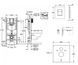 Комплект 5в1: Инсталляция Grohe Rapid +Безободковый Подвесной унитаз Robin+ клавиша хром GV RN фото 11
