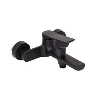 Змішувач для ванни Qtap Slavonice QTSLA259BLM45918 Black Matt 2262497177 фото
