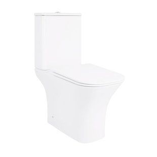 Унітаз-компакт Qtap Presto Quadro безободковий з сидінням Soft-close QT24221215AW 2446580885 фото