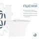 Унітаз-компакт Qtap Presto Quadro безободковий з сидінням Soft-close QT24221215AW 2446580885 фото 4