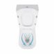 Унітаз-компакт Qtap Presto Quadro безободковий з сидінням Soft-close QT24221215AW 2446580885 фото 6