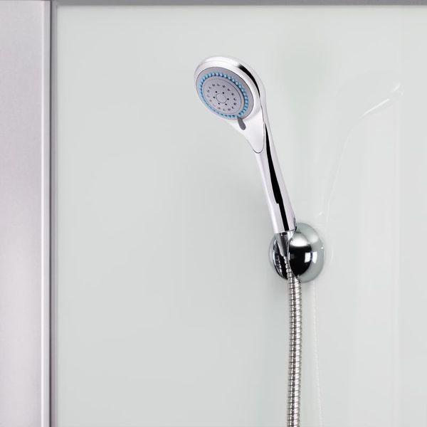 Душевой бокс Lidz Tani SB90x90.SAT.HIGH.FB, стекло Fabric 4 мм SD00043749 фото