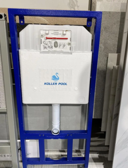copy_Комплект 5в1: Інсталяція Koller pool +Безободковий Підвісний унітаз Qtap Robin+ Клавіша (НА ВИБІР) DB R1 фото