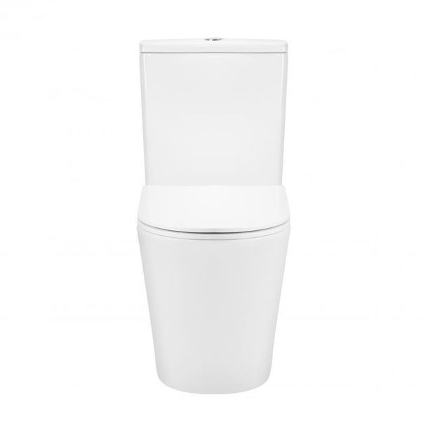 Унитаз-компакт Qtap Scorpio безободковый с сиденьем Soft-close QT14222125ARW SD00042527 фото