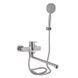 Змішувач для ванни Lidz Luna 005 (з душовим гарнітуром) (k35) LDLUN005NKS46093 Nickel 2333998882 фото 1