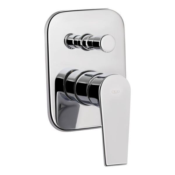 Смеситель скрытого монтажа для душа Qtap Stenava 6245102DC для двух потребителей SD00043158 фото