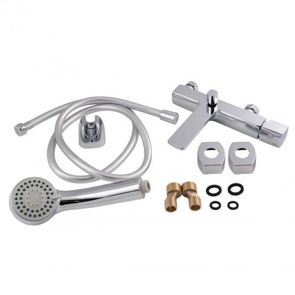 Смеситель для ванной Qtap Krychle 3052104GC SD00042851 фото