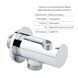 Комплект для гігієнічного душу Qtap Spring Chrome: Змішувач QTSPRCRM + Підключення з тримачем QTCRMBH030 + 2478805193 фото 5