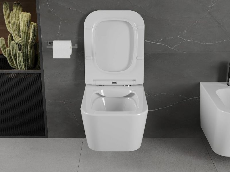 Подвесной унитаз MEXEN MADOX WHITE SLIM белый * 2523706049 фото