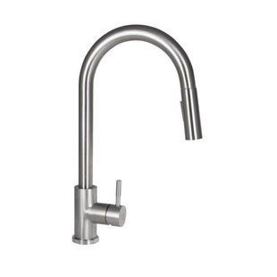 Смеситель для кухни Lidz Aria 04U-SFS с выдвижным изливом SD00049520 фото