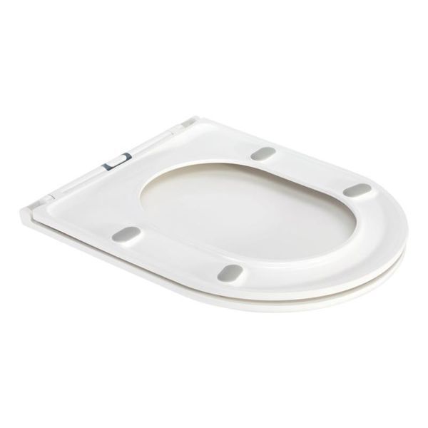 Унитаз подвесной Qtap Robin Mew безободковый с сиденьем Soft-close QT1333046ENRW SD00033009 фото